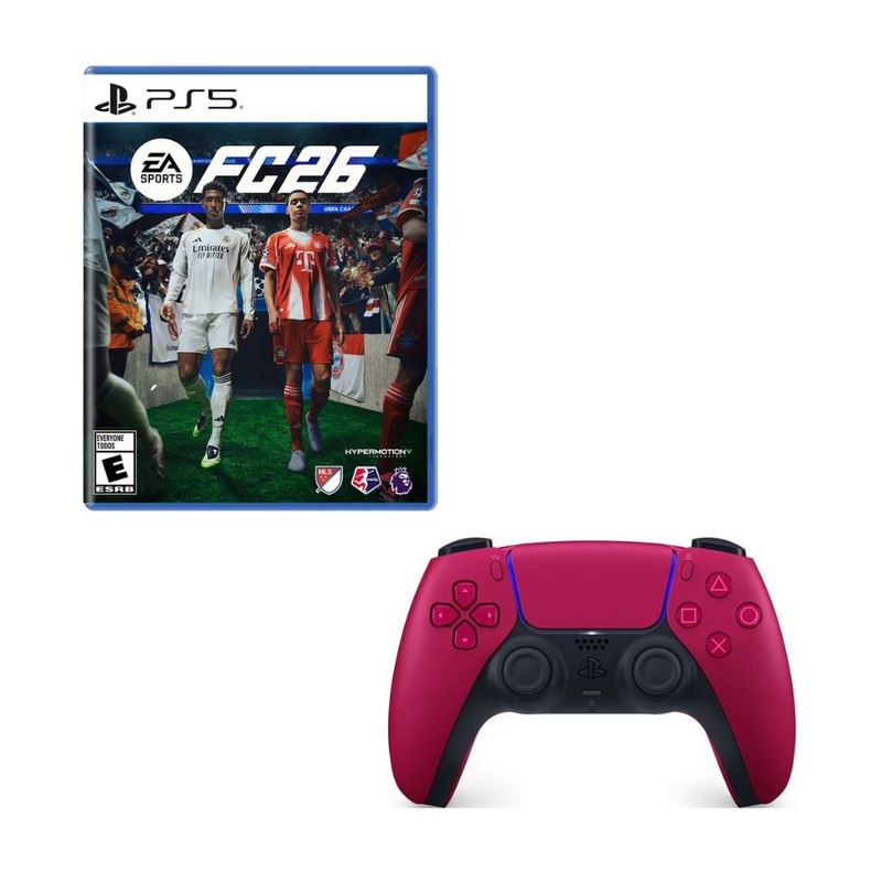 FC 26 PlayStation 5 + Mando Dualsense Rojo